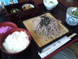 ざるそば定食