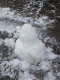 雪まみれ…