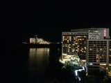 ホテルからグアムの夜景