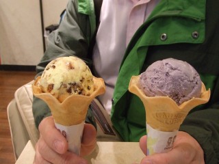 ブルーシールのアイスクリーム