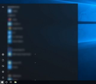 Windows10 でスタートメニューが真っ黒