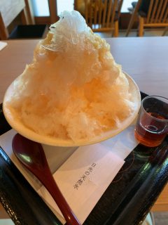 梅窓庵でかき氷