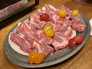 大阪・本町で羊肉
