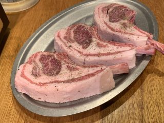 大阪・本町で羊肉