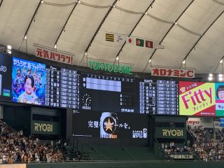 行ったぜ!東京! ~その 6 ~ 巨人 vs. 阪神@東京ドーム
