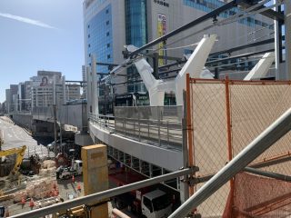 広島駅で路面電車が路面電車になっていない件