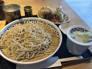 上野 喜乃字屋で舞茸天そば ~東京遠征 その 4 ~