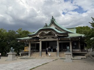 豊國神社へ…