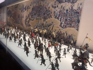 大阪城天守閣へ…