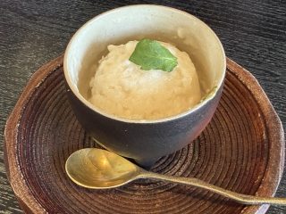 かるぺでぃえむで甘酒ジェラート